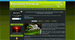 Desktop Screenshot of kostenlos-fotos.de